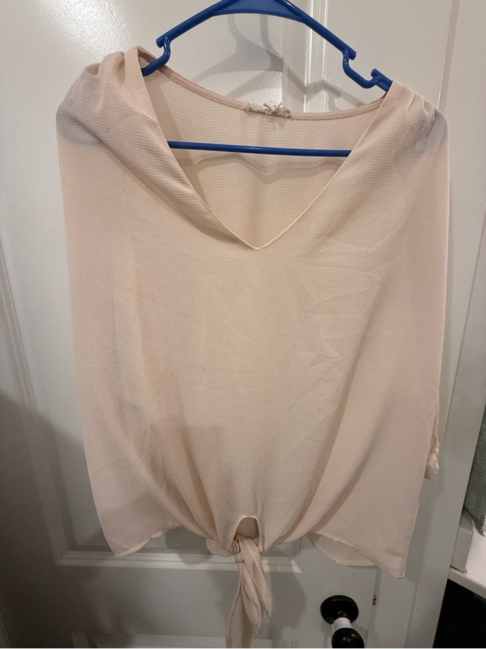 Maurices Light Blush Pink Sleeveless Top
